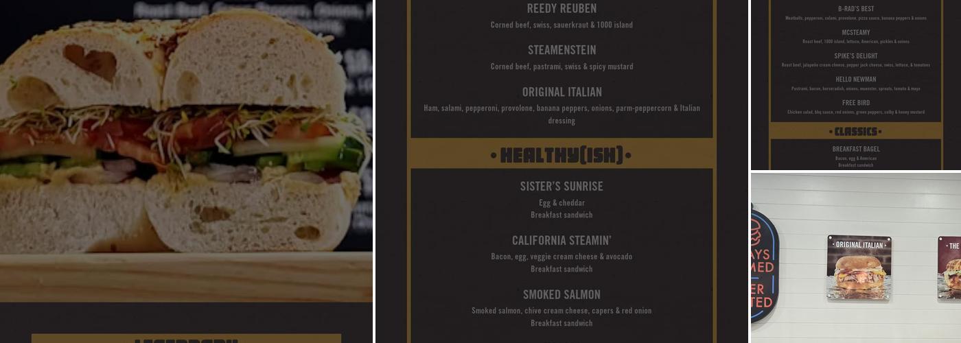 Sully's Steamers Menu