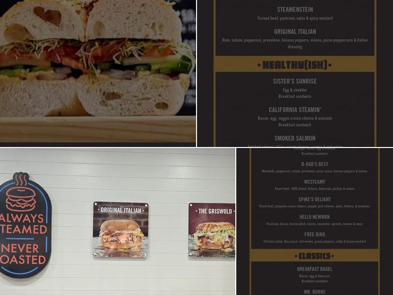 Sully's Steamers Menu