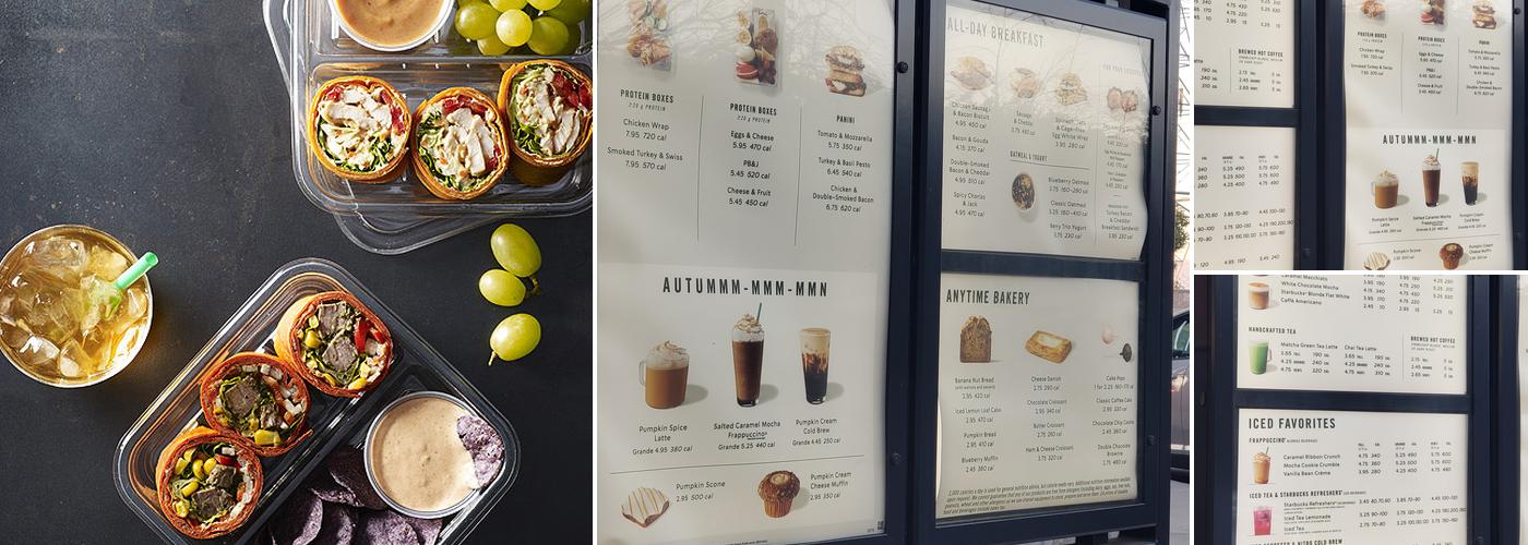Starbucks Menu