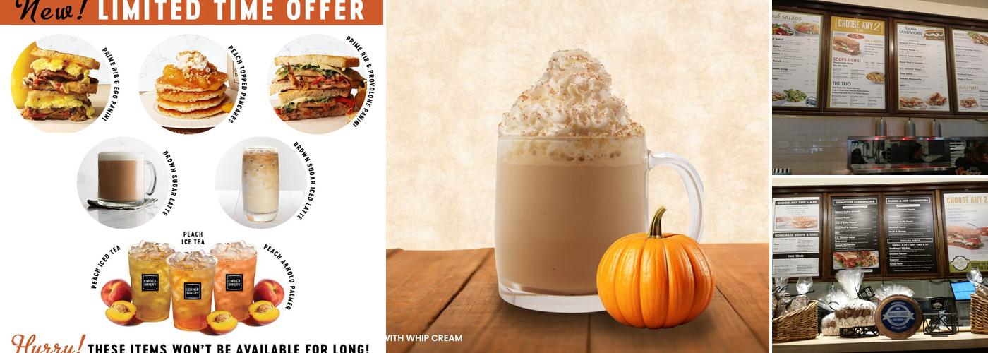 Corner Bakery Cafe Menu