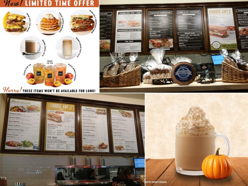Corner Bakery Cafe Menu
