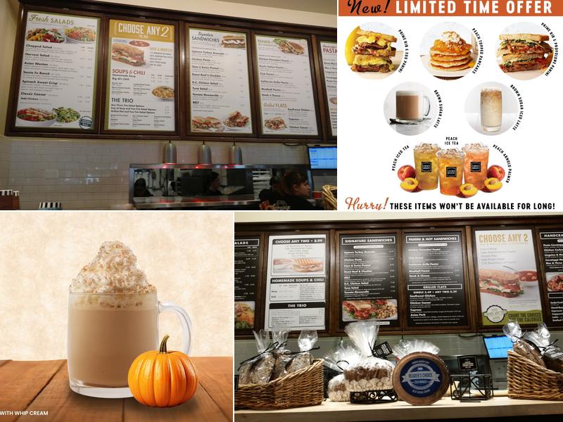 Corner Bakery Cafe Menu