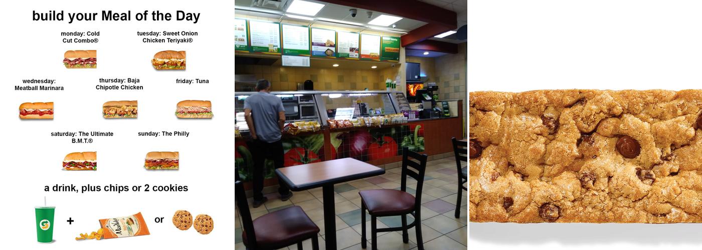 Subway Menu