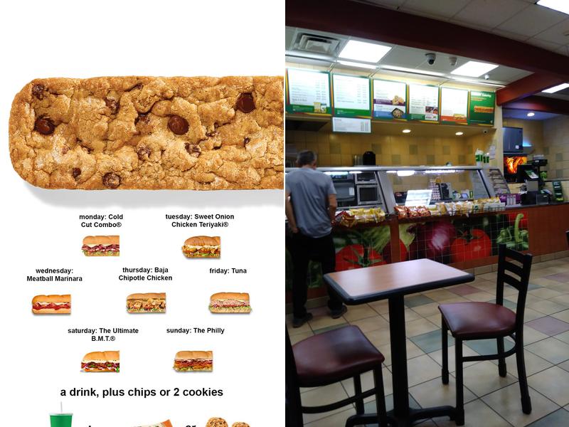 Subway Menu