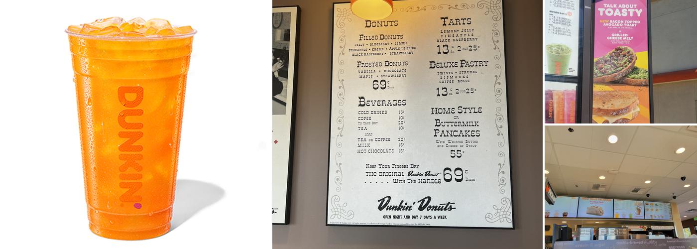 Dunkin' Menu