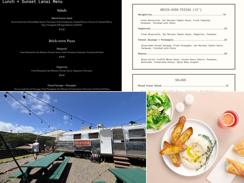 Silver Cloud Eatery Menu