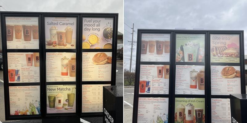 BIGGBY COFFEE Menu
