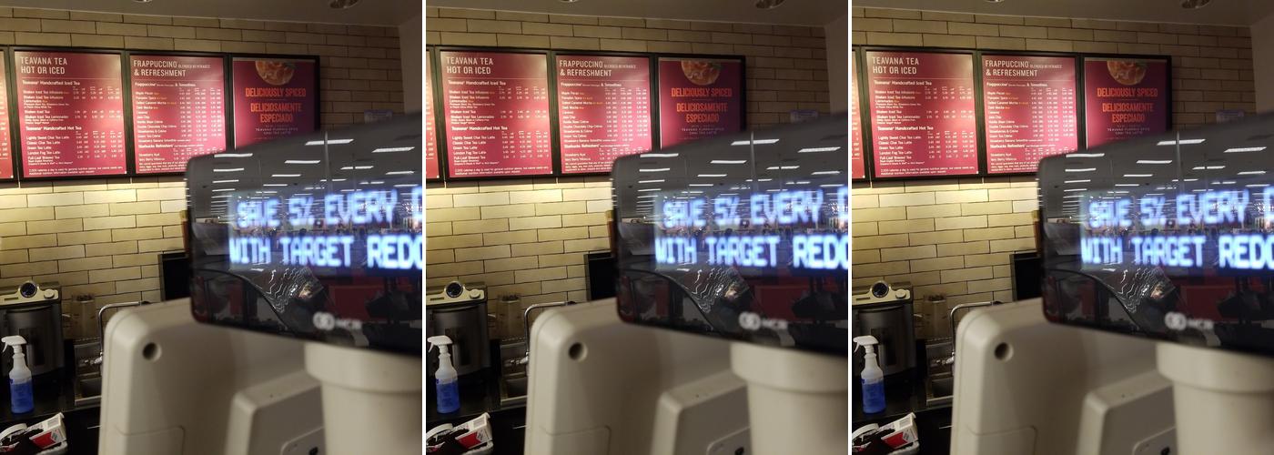 Starbucks Menu