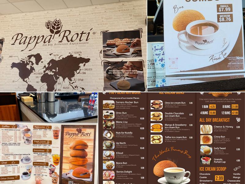 PappaRoti Menu