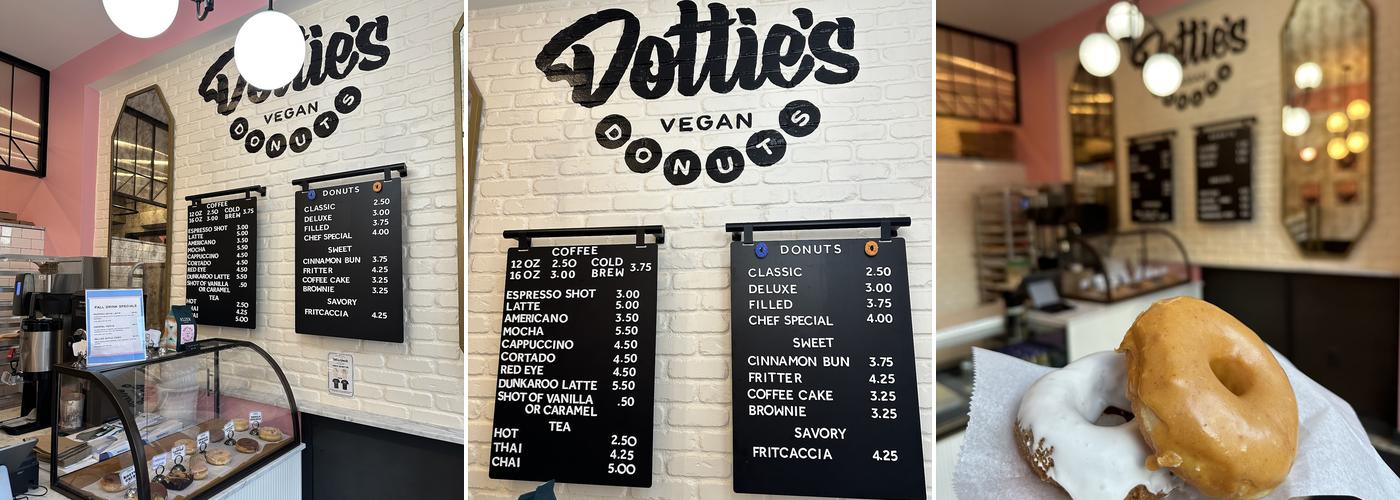 Dottie’s Donuts Menu