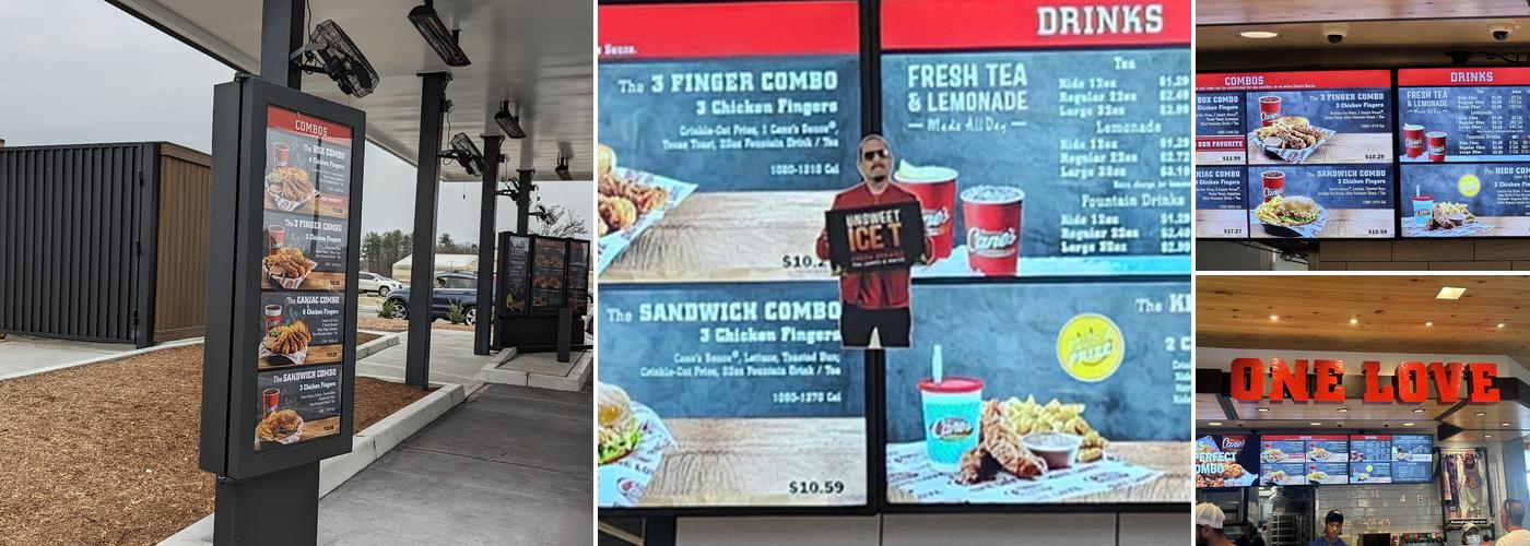 Raising Cane's Chicken Fingers Menu