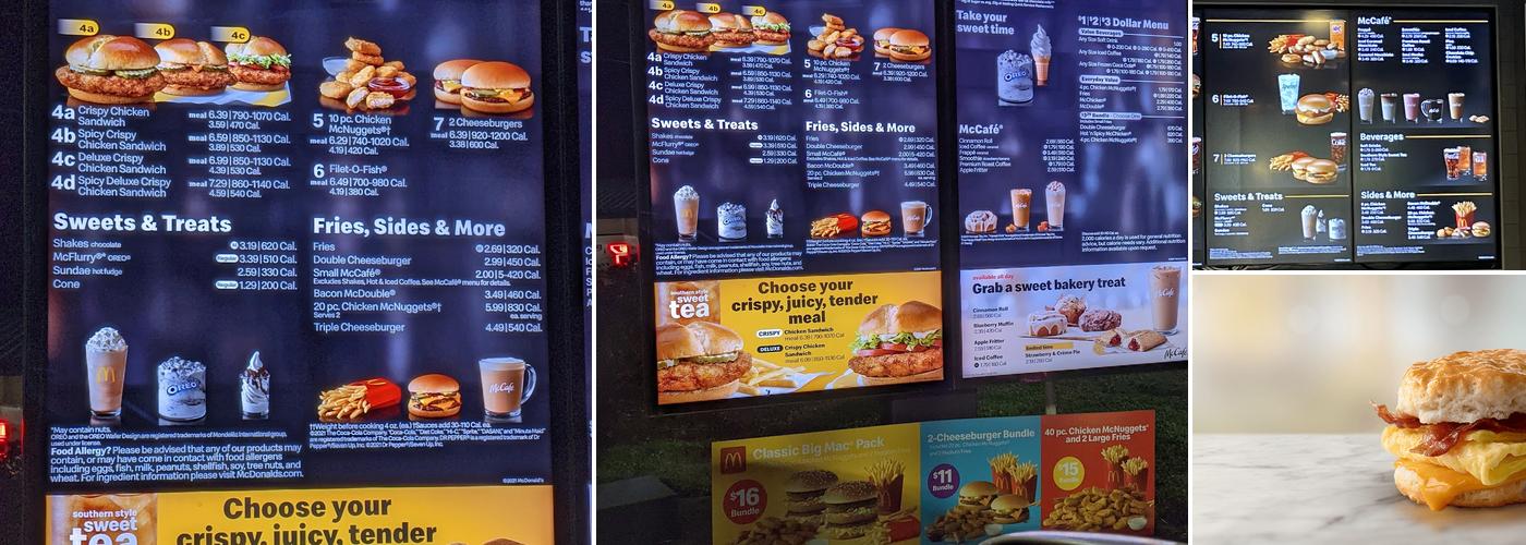 McDonald's Menu