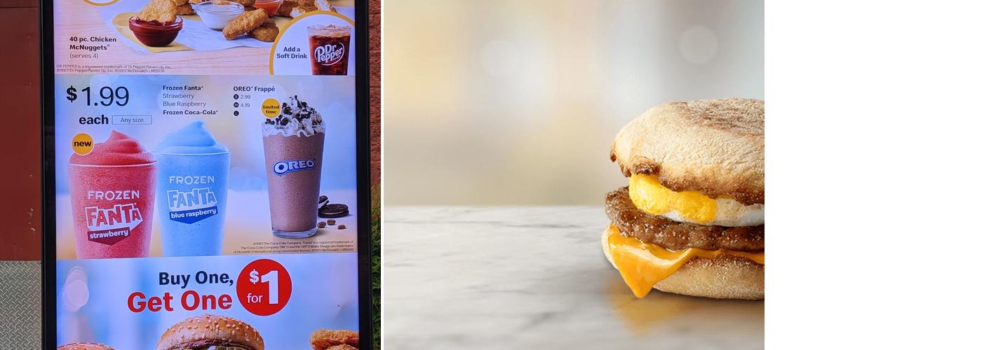 McDonald's Menu