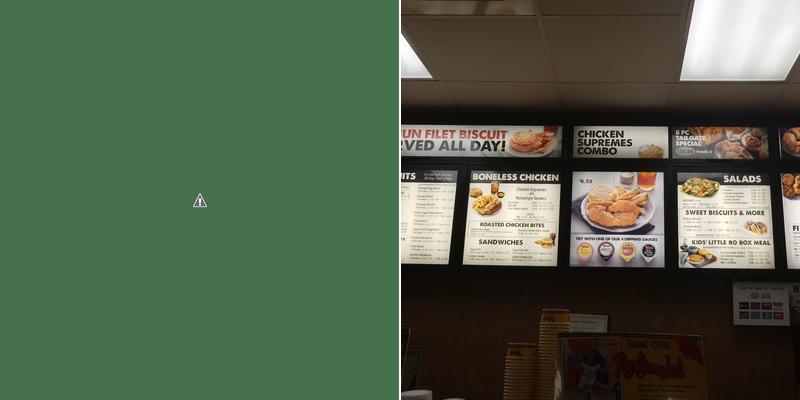 Bojangles Menu