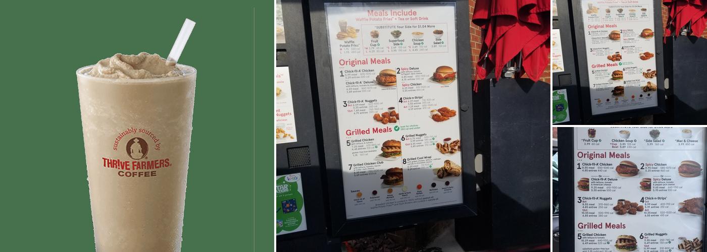 Chick-fil-A Menu