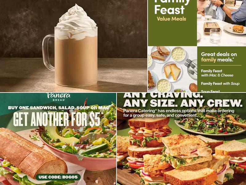 Panera Bread Menu