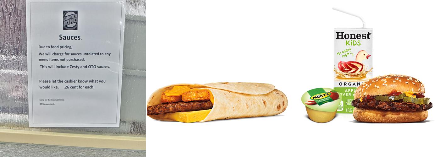 Burger King Menu