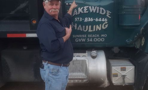 Lakewide Hauling and Excavating 1167 Spring Cove Rd, Sunrise Beach Missouri 65079