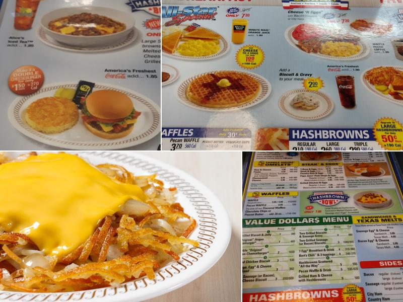Waffle House Menu