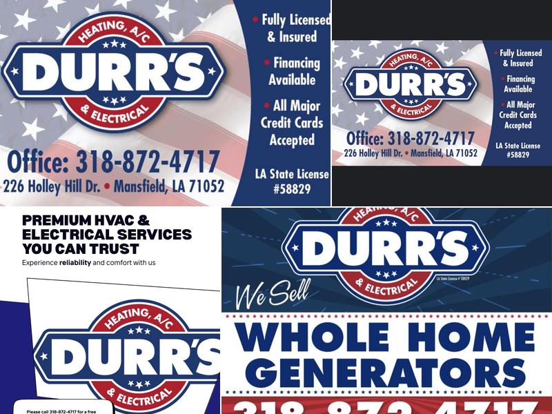 Durr's Heating, Air Conditioning & Electrical