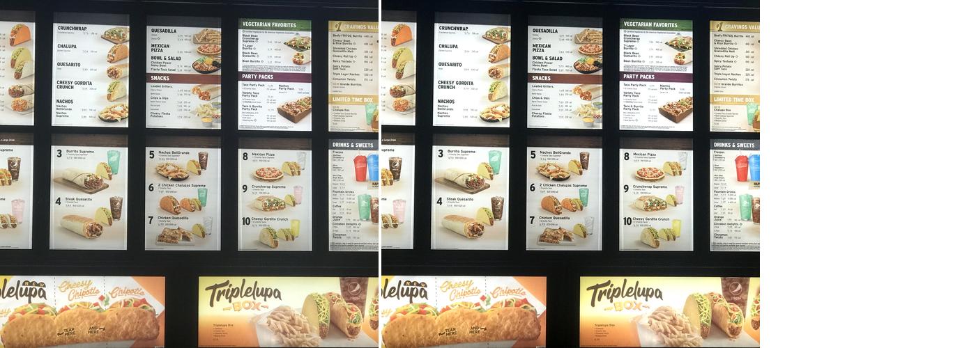 Taco Bell Menu