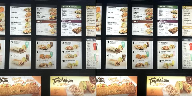 Taco Bell Menu
