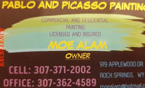 Pablo & Picasso Painting 919 Applewood Dr, Rock Springs Wyoming 82901