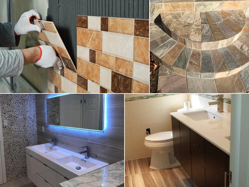 Delori Tile Installation