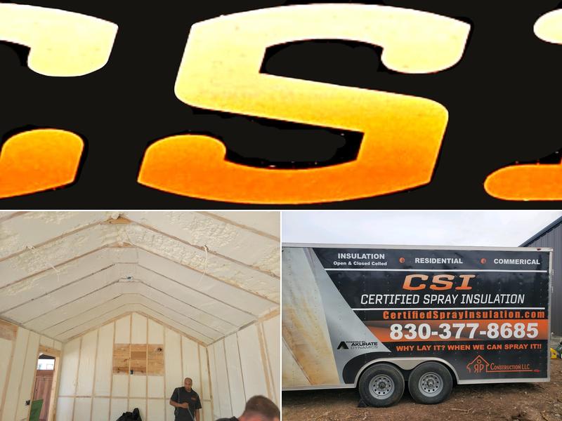 Certified Spray Insulation