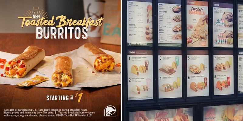 Taco Bell Menu