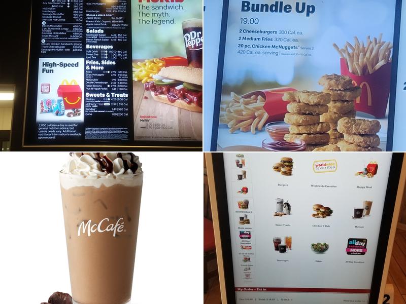 McDonald's Menu
