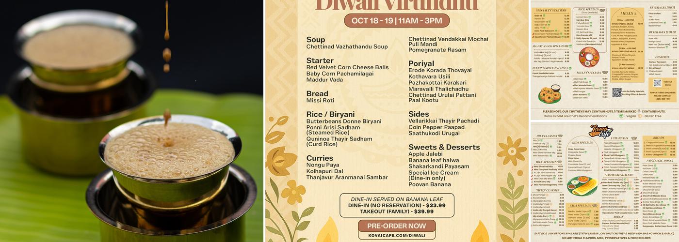 Kovai Cafe Menu