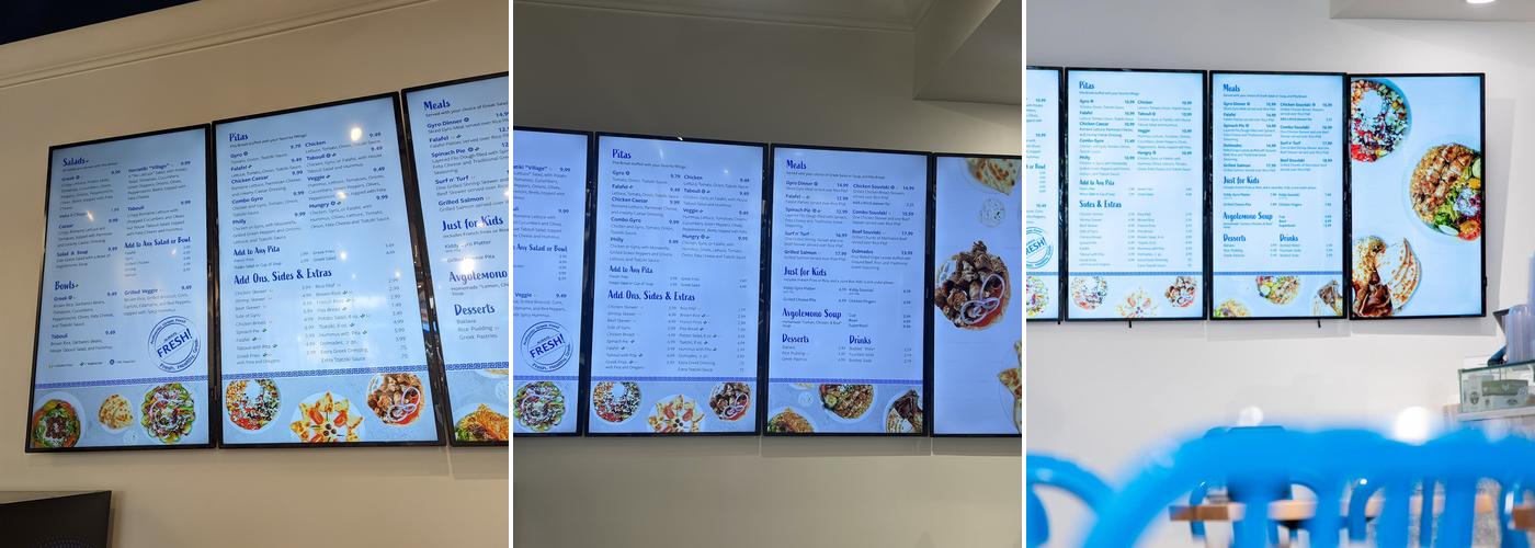 The Hungry Greek Menu