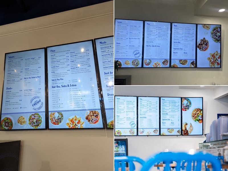 The Hungry Greek Menu