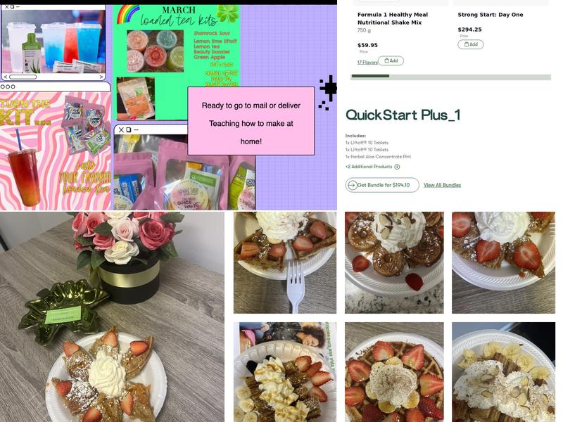 BüzzUp Nutrition Menu