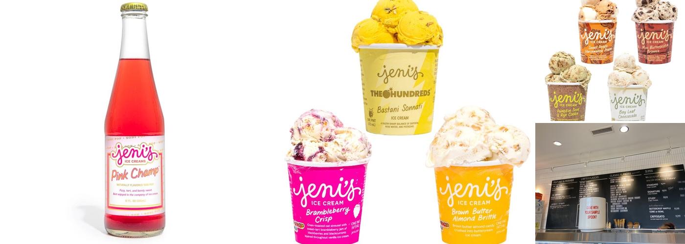 Jeni's Splendid Ice Creams Menu