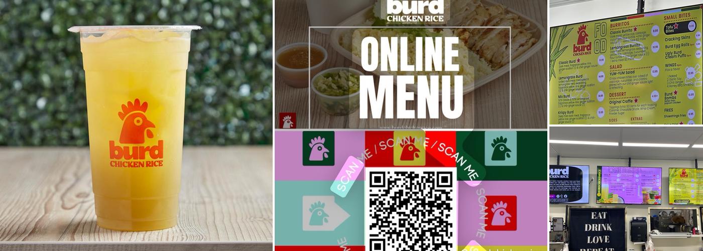 BURD CHICKEN RICE Menu