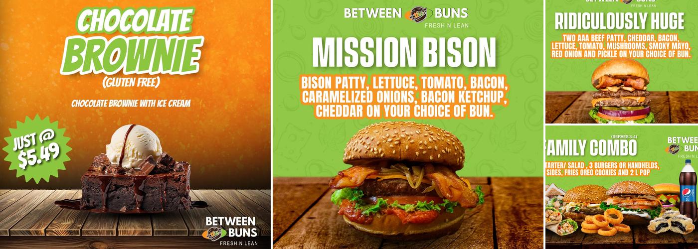 Between The Buns Menu