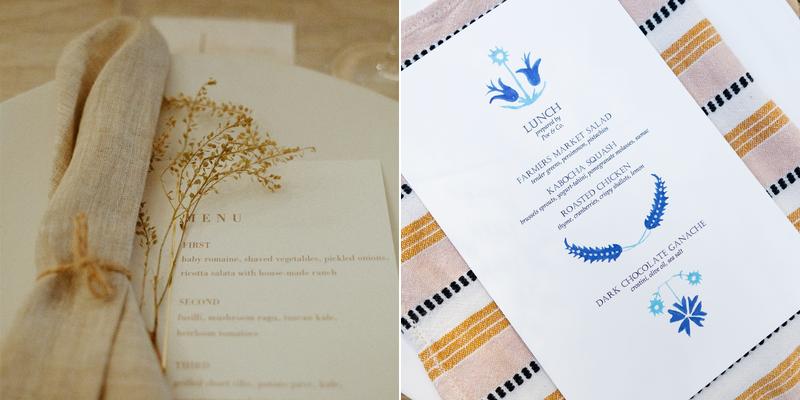 Poe & Co Catering Menu