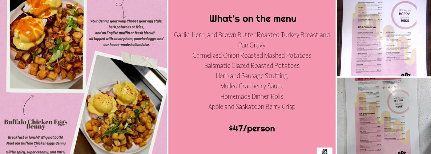 MT Nest Cafe & Market Menu