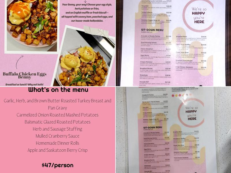 MT Nest Cafe & Market Menu