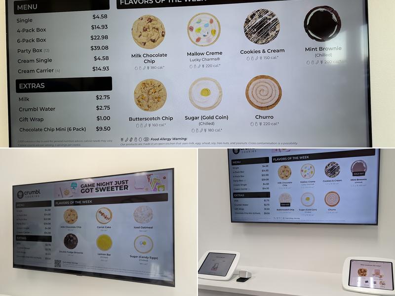 Crumbl Cookies - North Cape Menu