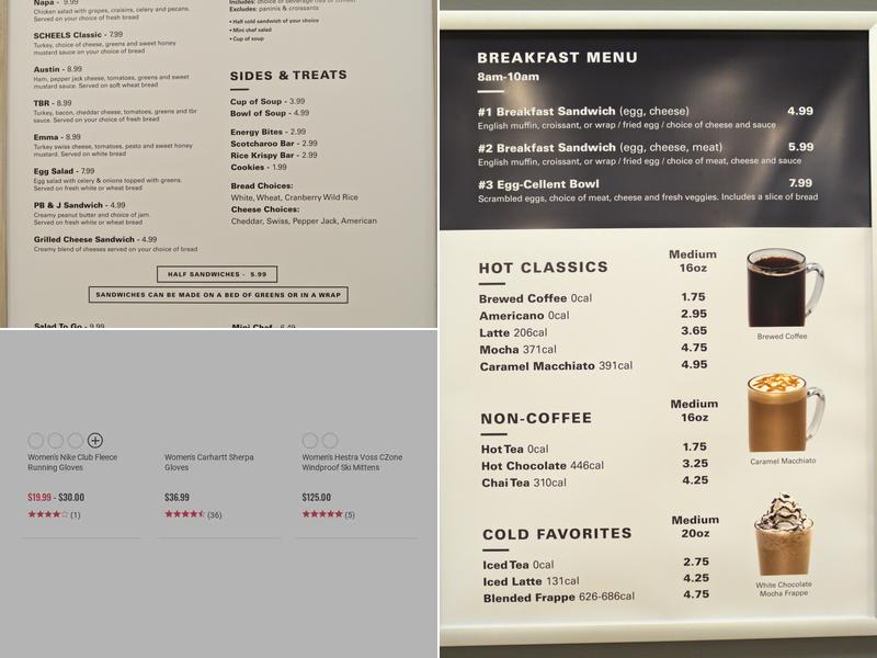 Café Robert Menu