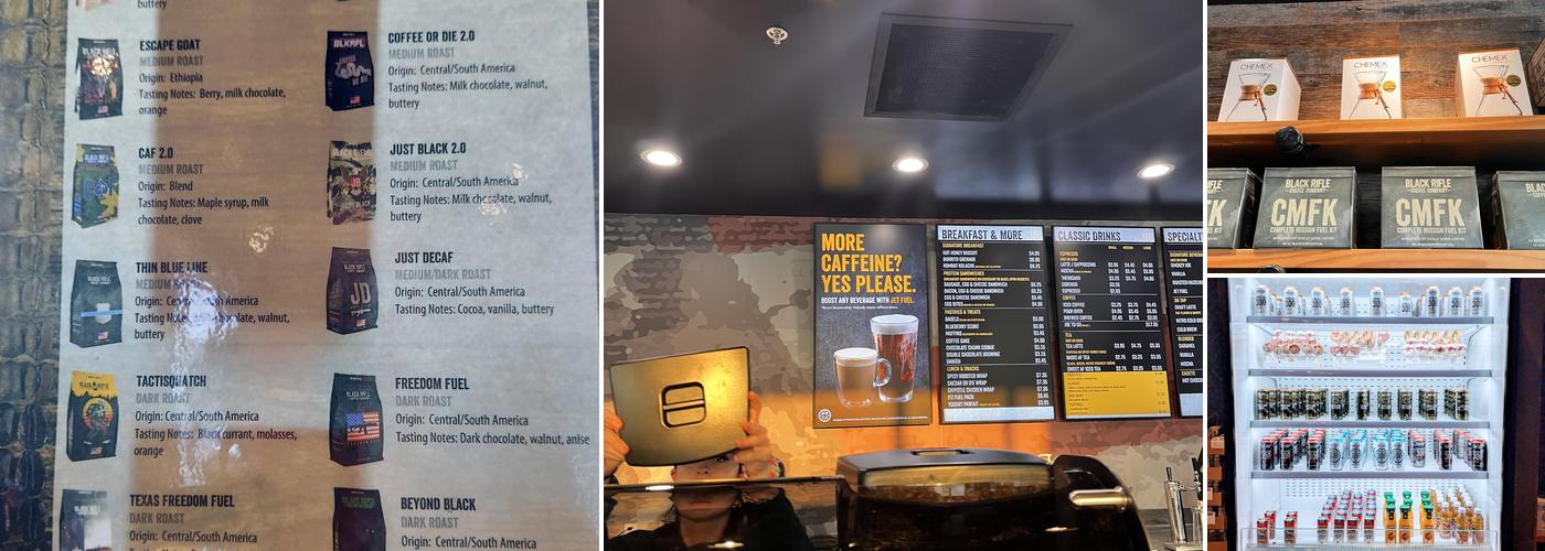 Black Rifle Coffee Company Menu