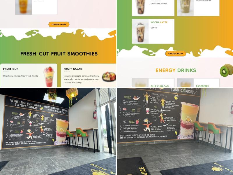 Vara Juice (Ypsilanti) Menu