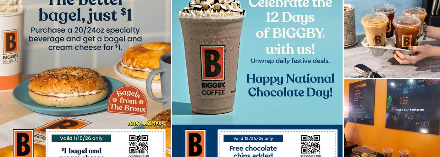 Biggby Coffee Stone Spring Menu