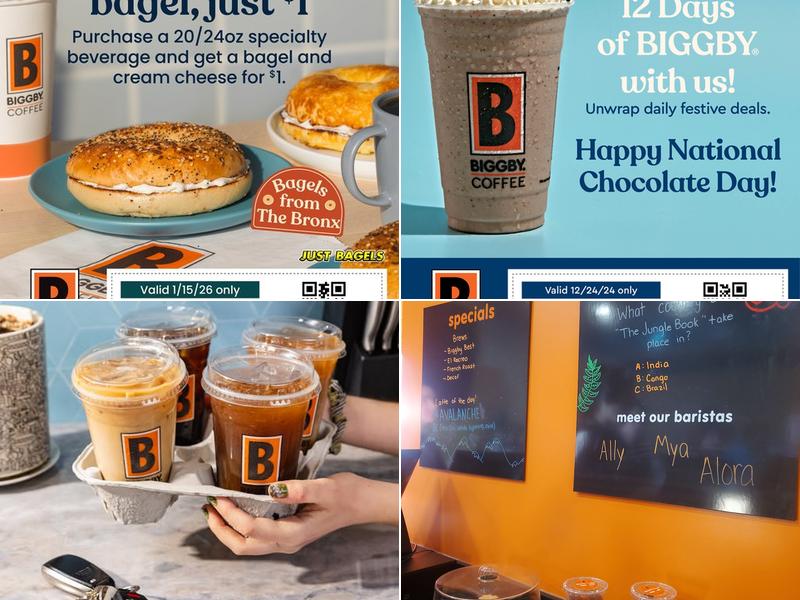 Biggby Coffee Stone Spring Menu