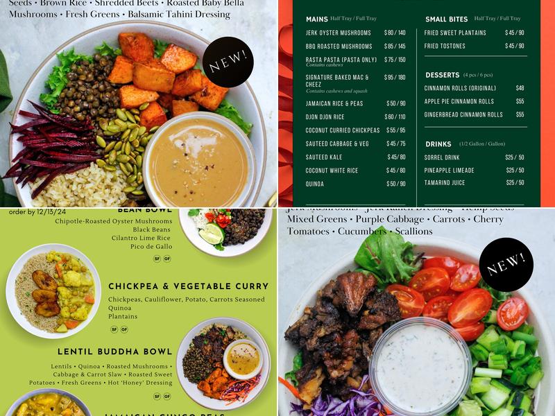 Sedjedo Kitchen Menu