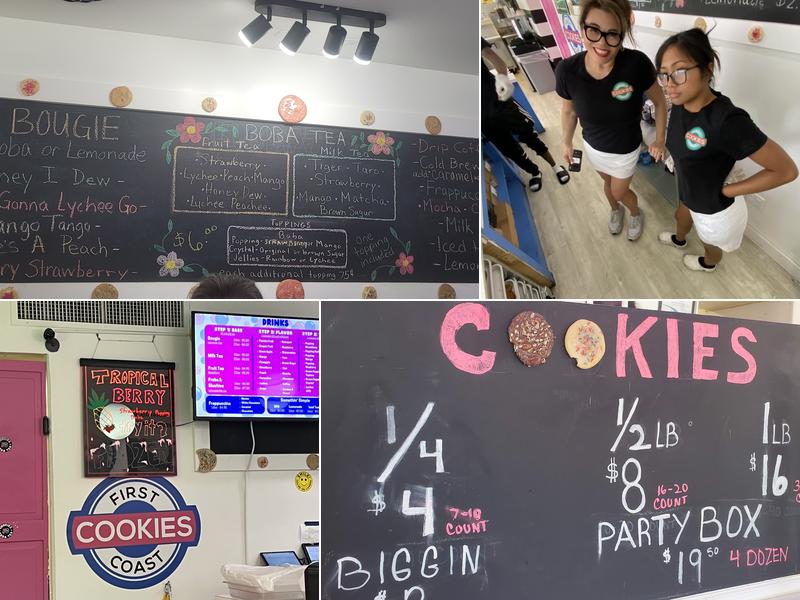 First Coast Cookies & Boba Menu