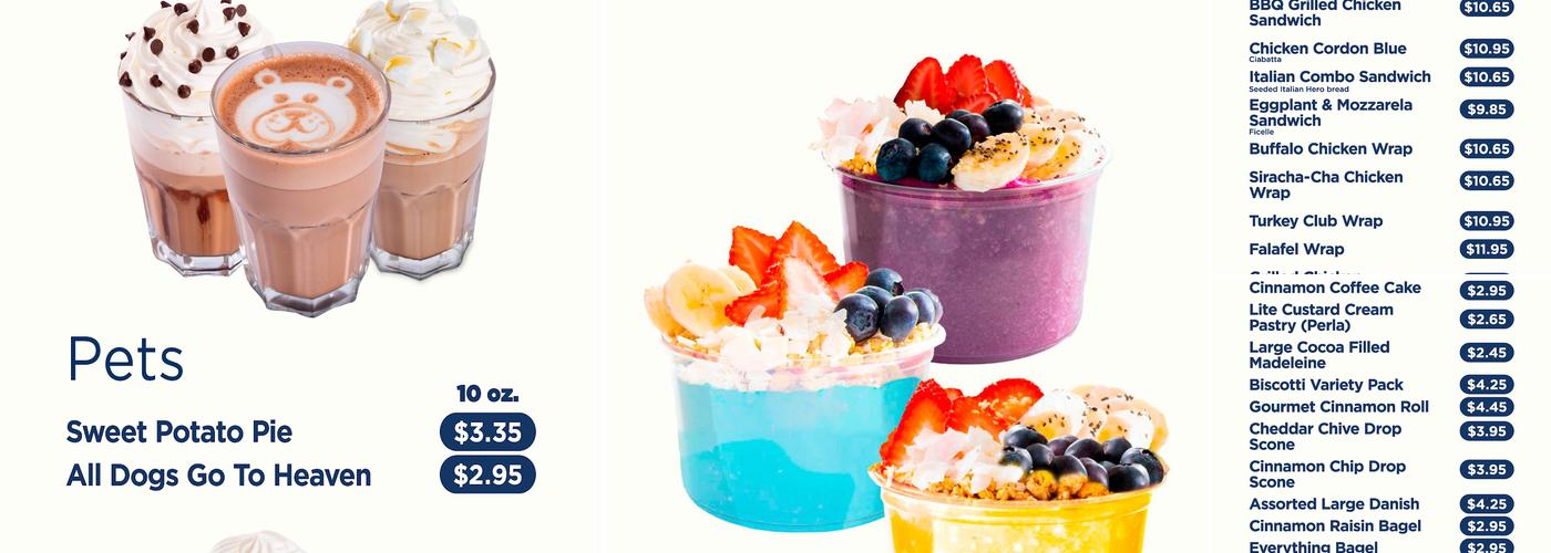 Qargo Coffee Lafayette Menu